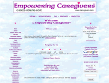 Tablet Screenshot of care-givers.com